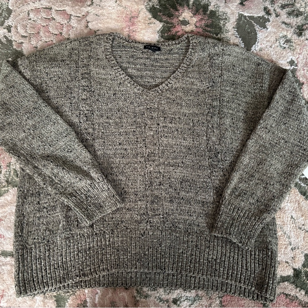 Tribal Textured Sweater